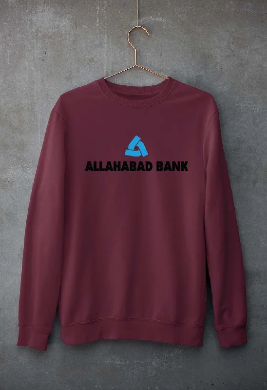 Allahabad Bank Unisex Sweatshirt for Men/Women Hoodie with Longline Fit Extended Stylish