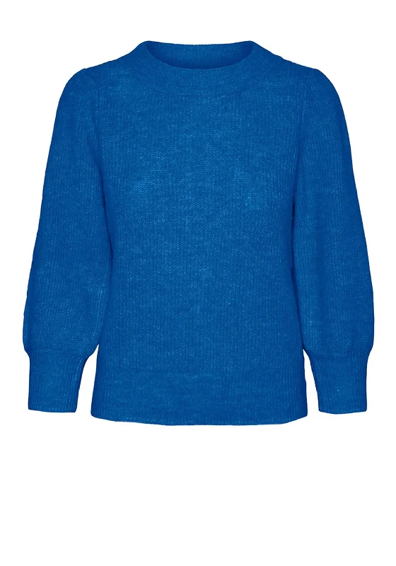 Vero Moda Three Quarter Sleeve Jumper, Skydiver Knit Fabric Woven Fabric Fleece Fabric Vero Moda Three Quarter Sleeve Jumper, Skydiver Knit Fabric Woven Fabric Fleece Fabric