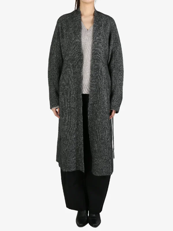 YANGKEHAN - Women Mist Mohair Coat Front Pockets Side Pockets Patch Pockets