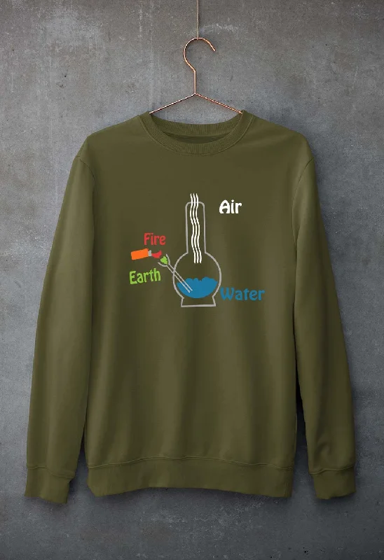Element Bong Unisex Sweatshirt for Men/Women Hoodie with Elastic Waist Stretchable Comfortable