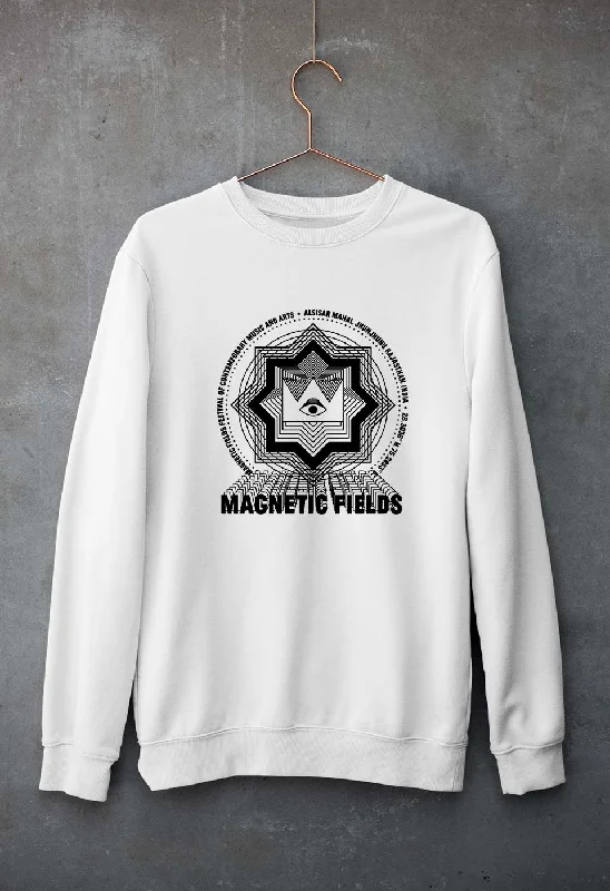 Magnetic fields Unisex Sweatshirt for Men/Women Hoodie with High-Low Hem Asymmetrical Trendy