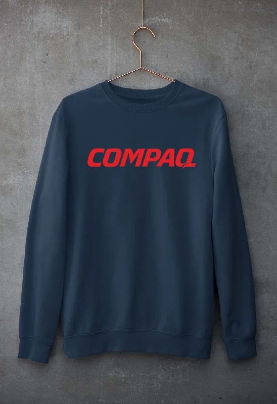 Compaq Unisex Sweatshirt for Men/Women Hoodie with Bell Sleeves Flared Feminine