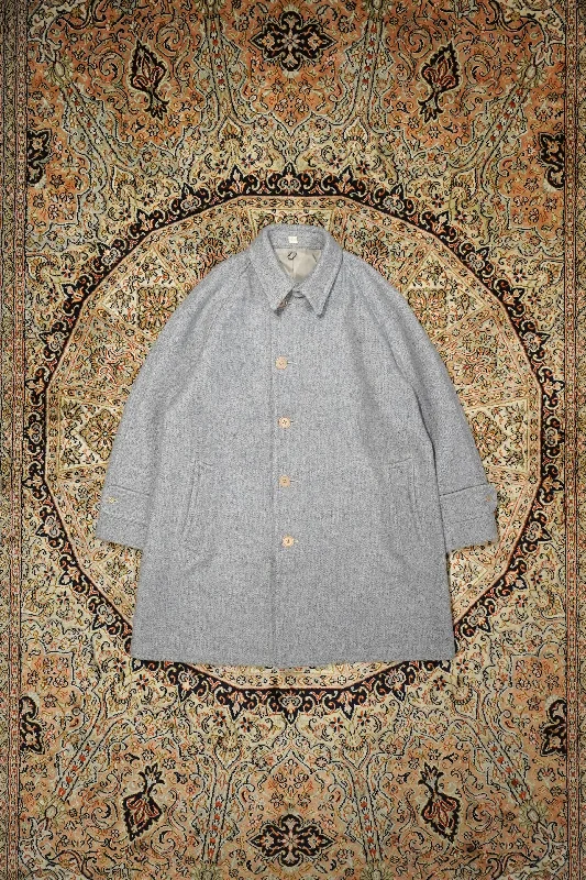 Taiga Takahashi CHIN STRAP COAT (MIX BEIGE) Blazer Duffle Coat Pea Coat