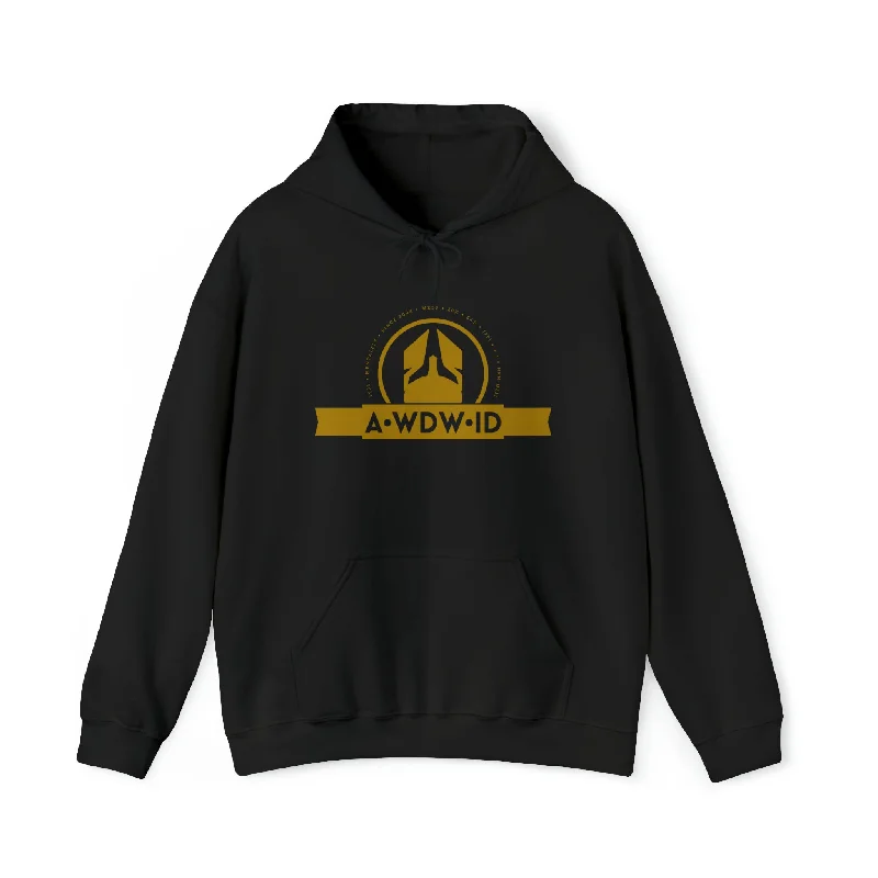 Unisex A Who Dares Wins (ID) RSF I/We own Predators  Heavy Blend™ Hooded Sweatshirt Hoodie with Contrast Stitching Detailed Premium