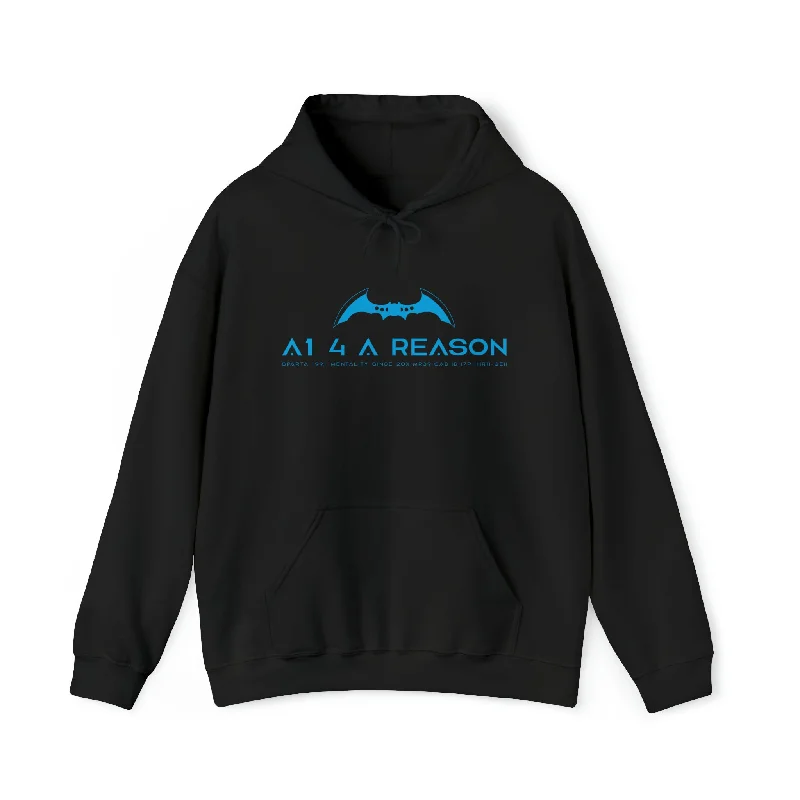 Unisex A1 4 A Reason I /We own Predators Heavy Blend™ Hooded Sweatshirt Hoodie with Hidden Zipper Minimalist Clean