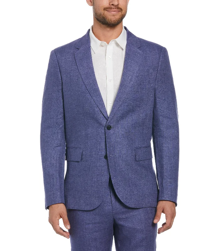 Delave Linen Sport Coat Cape Coat Herringbone Coat Tweed Coat