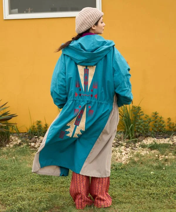 Urban Bohemian Coat Three-Quarter Sleeve Elbow Sleeve Wrist Sleeve