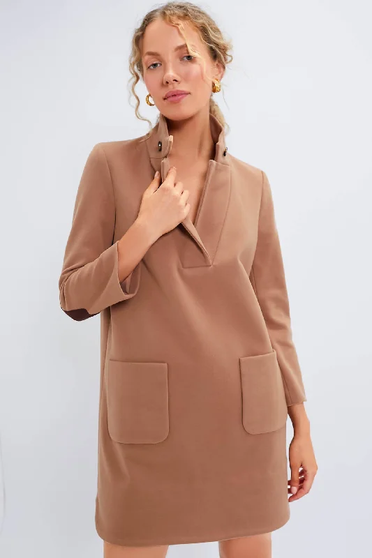 Camel Emerson Coat Dress Kimono Robe Cloak