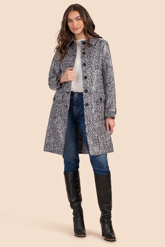 Denali Coat Tie-Waist Belted Drawstring