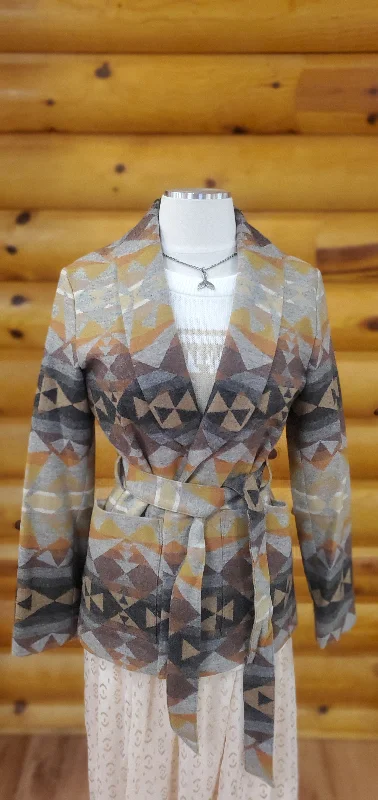 Pendleton® Ladies Wrap Jacket, Grey Mesa Nylon Jacket Polyester Jacket Spandex Jacket