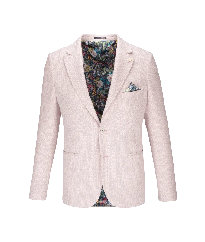 Signature Cotton Jacket - Pink Striped Jacket Polka Dot Jacket Floral Jacket