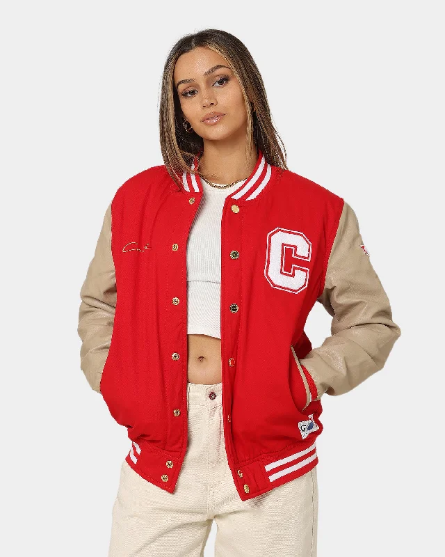 Carré MVP Varsity Jacket Red Nylon Jacket Polyester Jacket Spandex Jacket