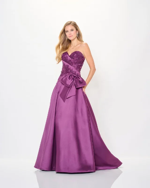 Ivonne D by Mon Cheri Strapless Evening Dress ID6201 Halter Neckline Beach