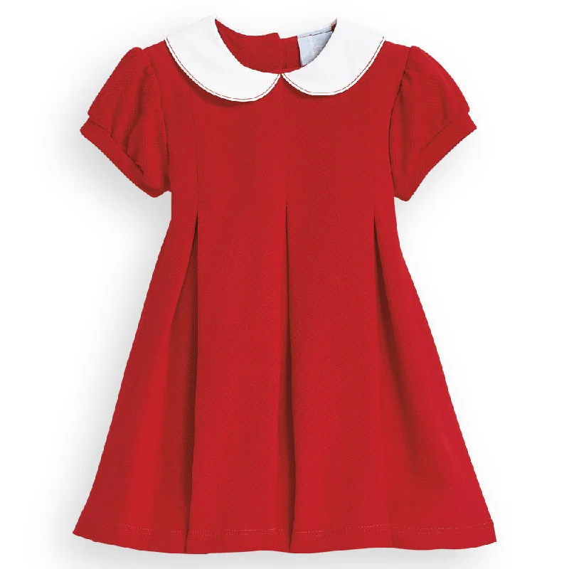 Pique Patty Party Dress -- Red Tunics New arrival