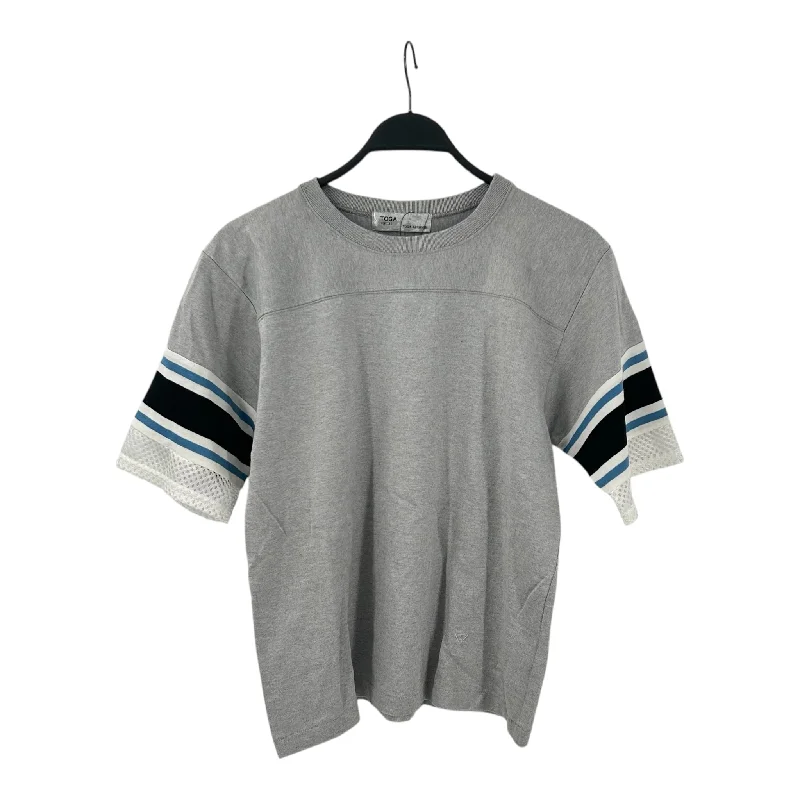 TOGA/T-Shirt/Jersey/44/Gray/Cotton/ Thin T-Shirt Open Front Quick Dry