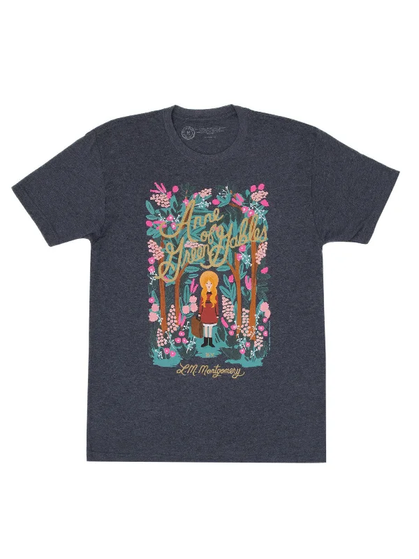 Anne of Green Gables (Puffin in Bloom) Unisex T-Shirt Chenille Fabric Brocade Fabric Lace Fabric