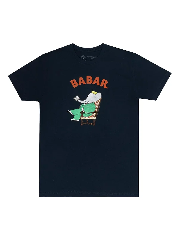 Babar Unisex T-Shirt Mesh Blend Leather Blend Suede Blend