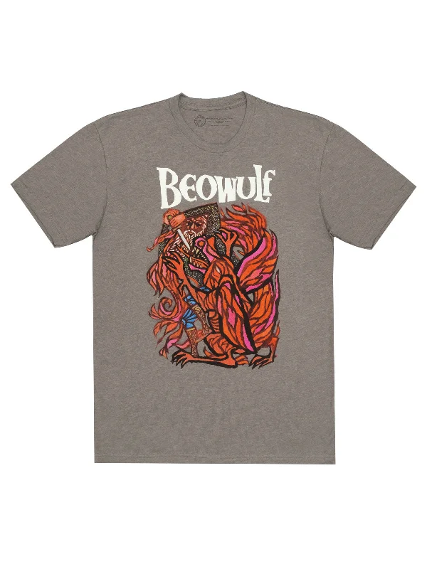 Beowulf Unisex T-Shirt Print Jacquard Patchwork