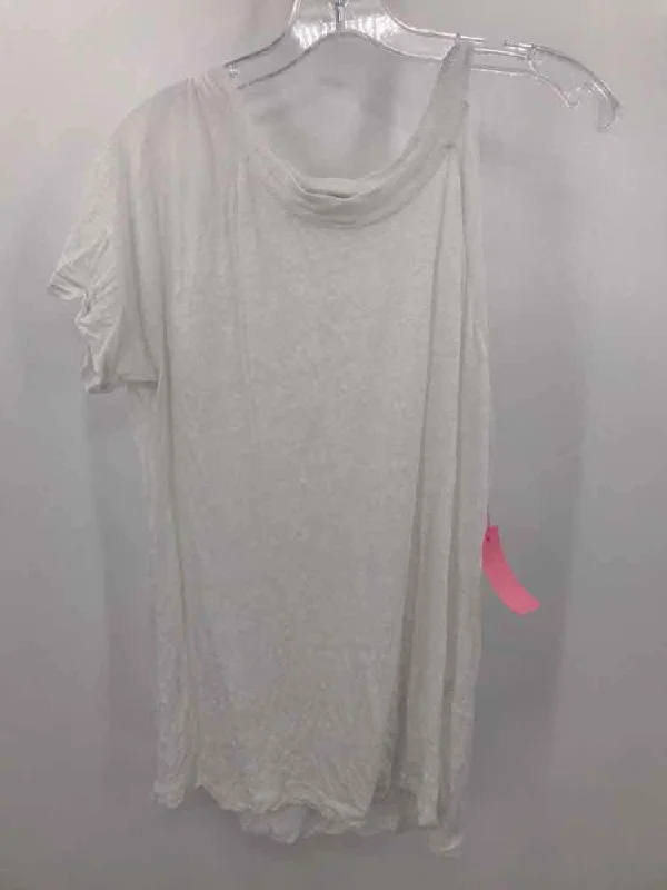 Pre-Owned IRO White Size Medium T-shirt Iron Safe Non-Iron Wrinkle Free