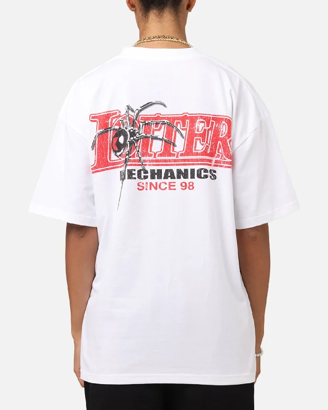 Loiter Mechanic Drop T-Shirt White Casual Formal Business