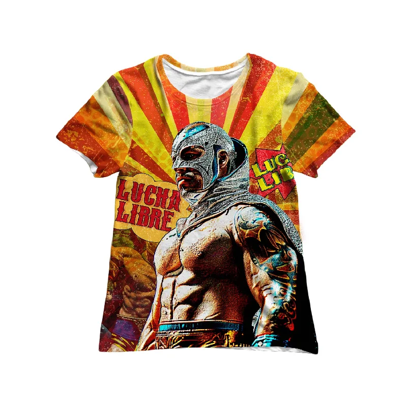 Lucha Libre Women's Tee Modern Contemporary Chic