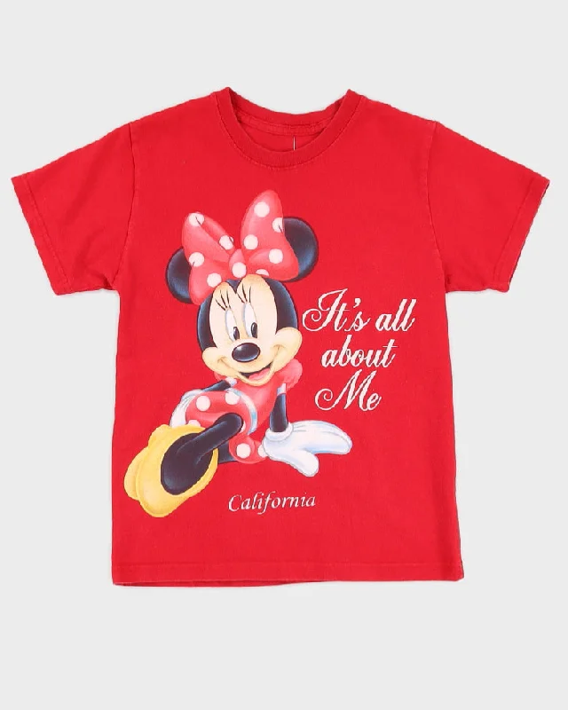 Minnie Mouse Disney Baby Tee - XXS Hooded Caped Shawl Collar