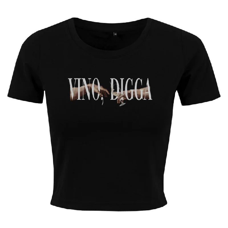 VINO DIGGA - Crop Top Damen Machine Wash Dry Clean Hand Wash