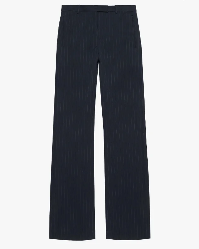 Tailored Pinstripe Trouser Trousers Harem Relaxed Fit