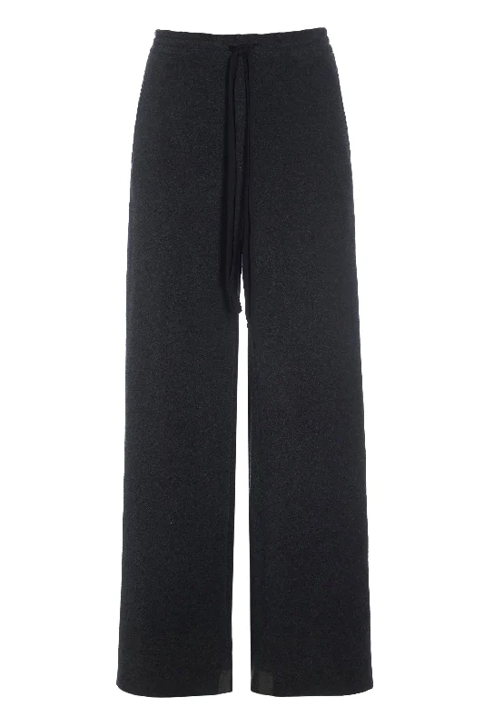 FLARE TROUSERS - 2116 - SOFT BLACK Trousers Trousers Formal