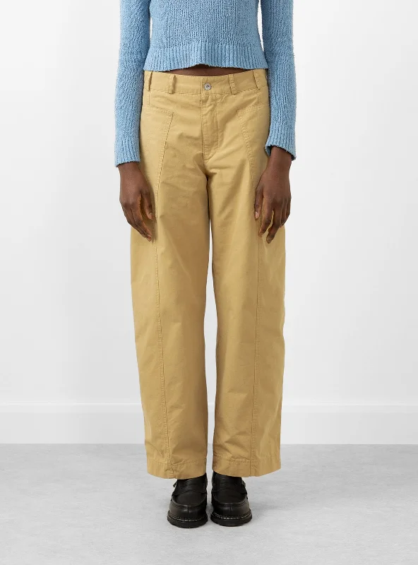 Peggy Trouser Sand Trousers Capri Summer