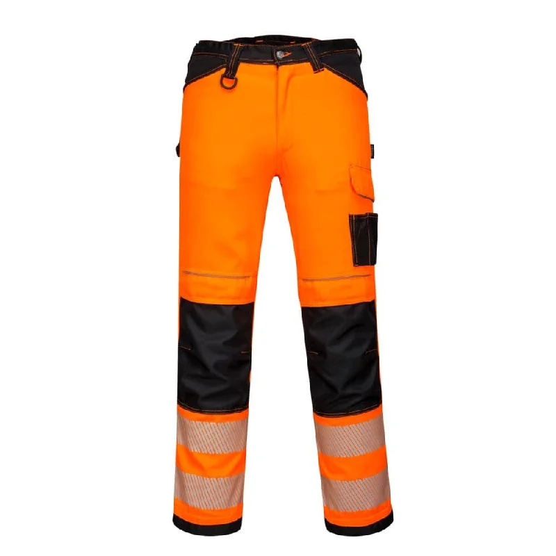 PORTWEST PW385 PW3 HI-VIS WOMEN'S STRETCH WORK TROUSERS Trousers Fall Fleece