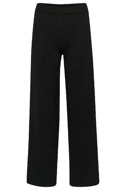 Saint Tropez MilaSZ Pants 30511095 Trousers Black Trousers Occasion Special