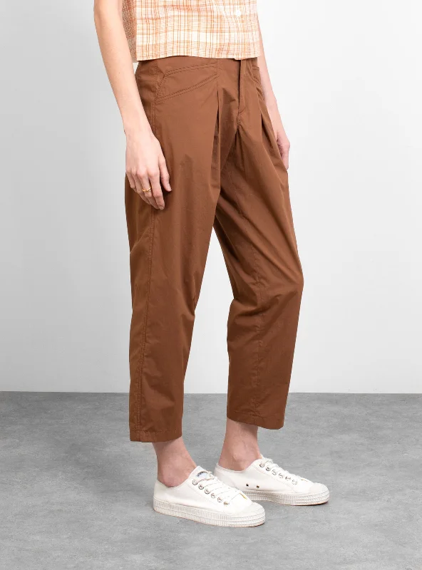 Tori Trousers Pecan Trousers Harem Relaxed Fit