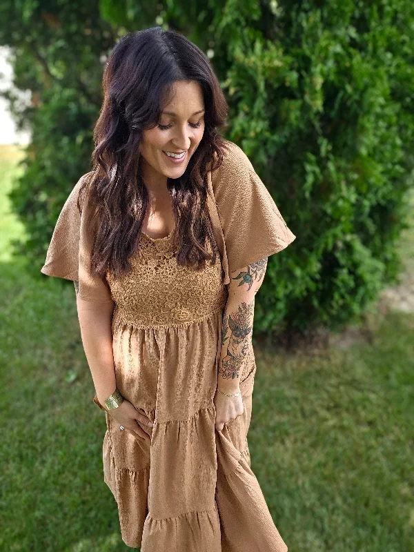 Autumn Crochet Dress