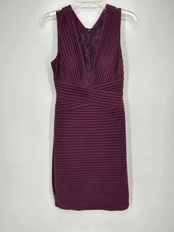 Calvin Klein Size 4 Plum Dress