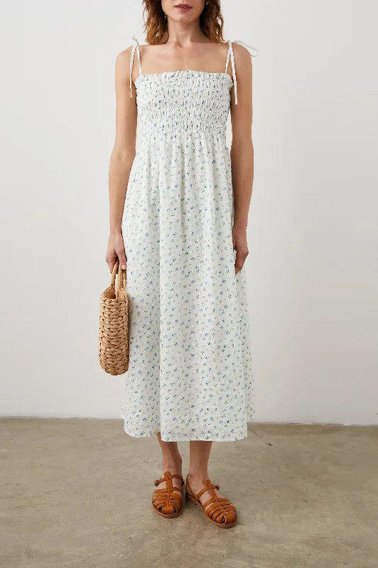 FAITH DRESS - BLUEBELL EYELET
