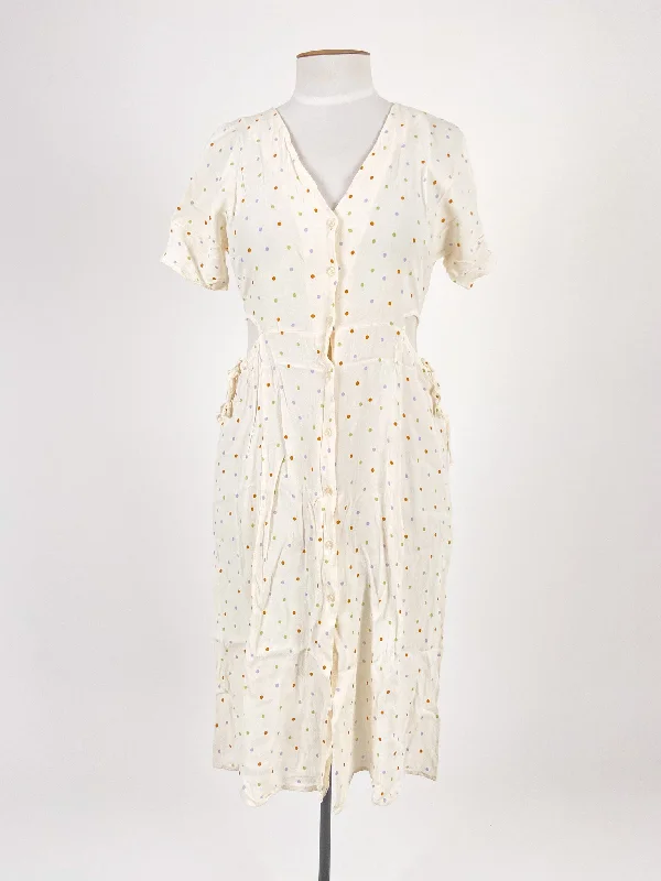 Glassons | Beige Casual Dress | Size 12