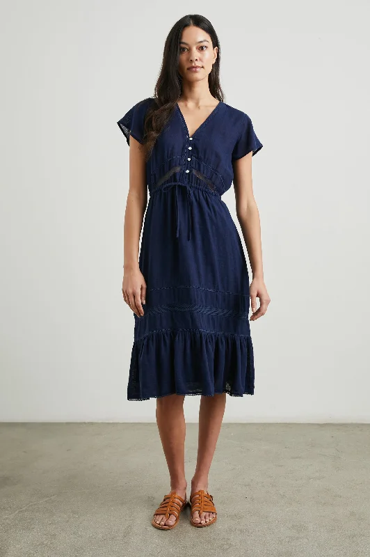 KIKI DRESS - ADMIRAL BLUE