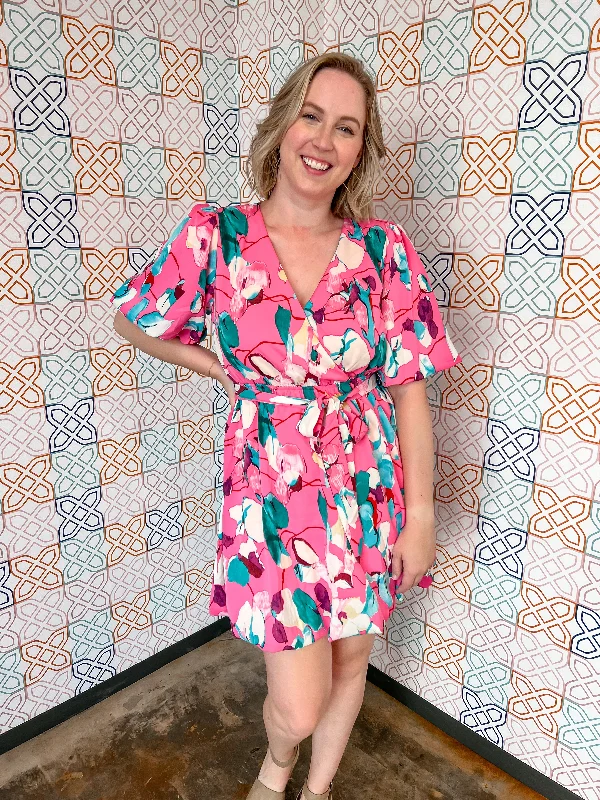 Make It Girly Dress in Pink