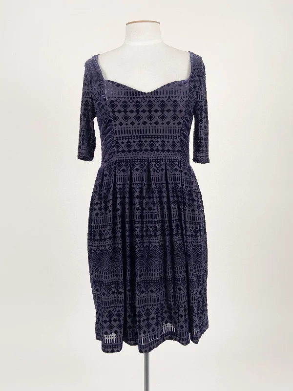 Meadow Rue | Navy Cocktail/Formal Dress | Size M