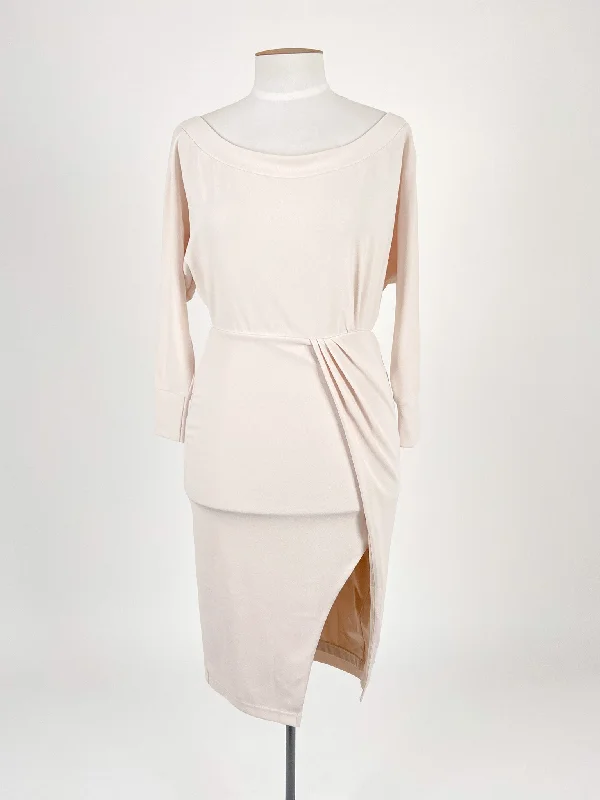 Pasduchas | Beige Cocktail/Formal Dress | Size 10