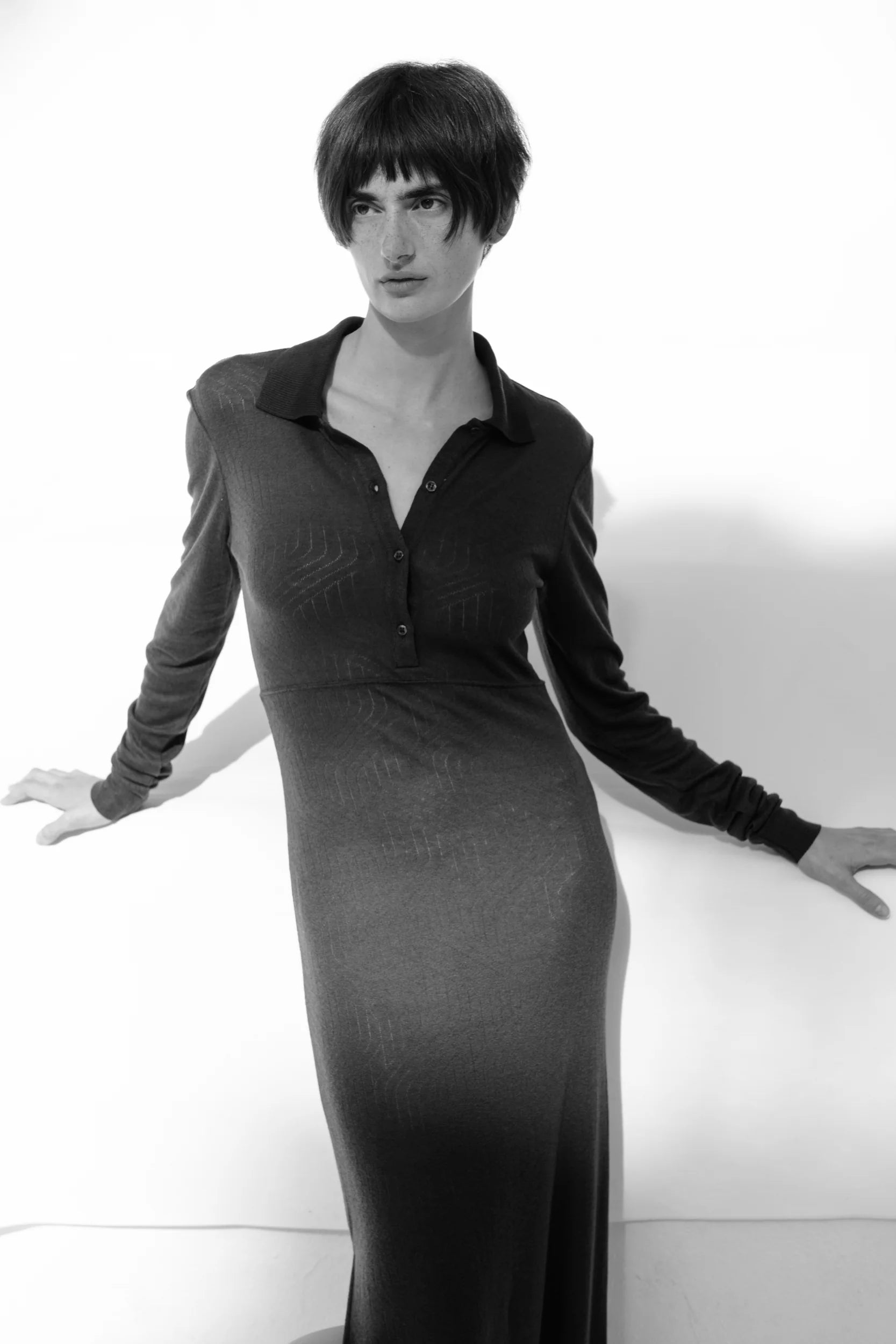 Slim L/S eme dress by can pep rey